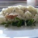 Primi piatti - Risotto con scamorza e zucchine